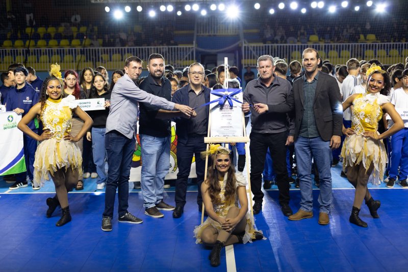Centro Poliesportivo Mário da Rosa é reinaugurado e recebe abertura dos JEPS Bom de Bola